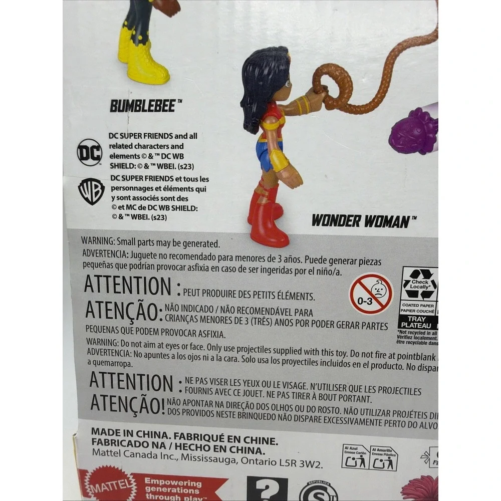 DC Super Friends Figure Set Wonder‎ Woman Harley Quinn Poison Ivy Bumblebee